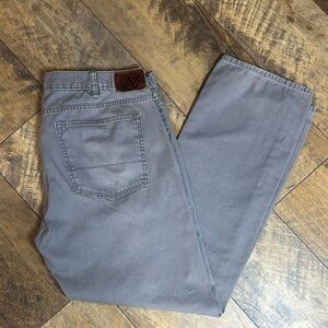 DOCKERS Men’s Straight Fit Grey Jeans, 38W 32L